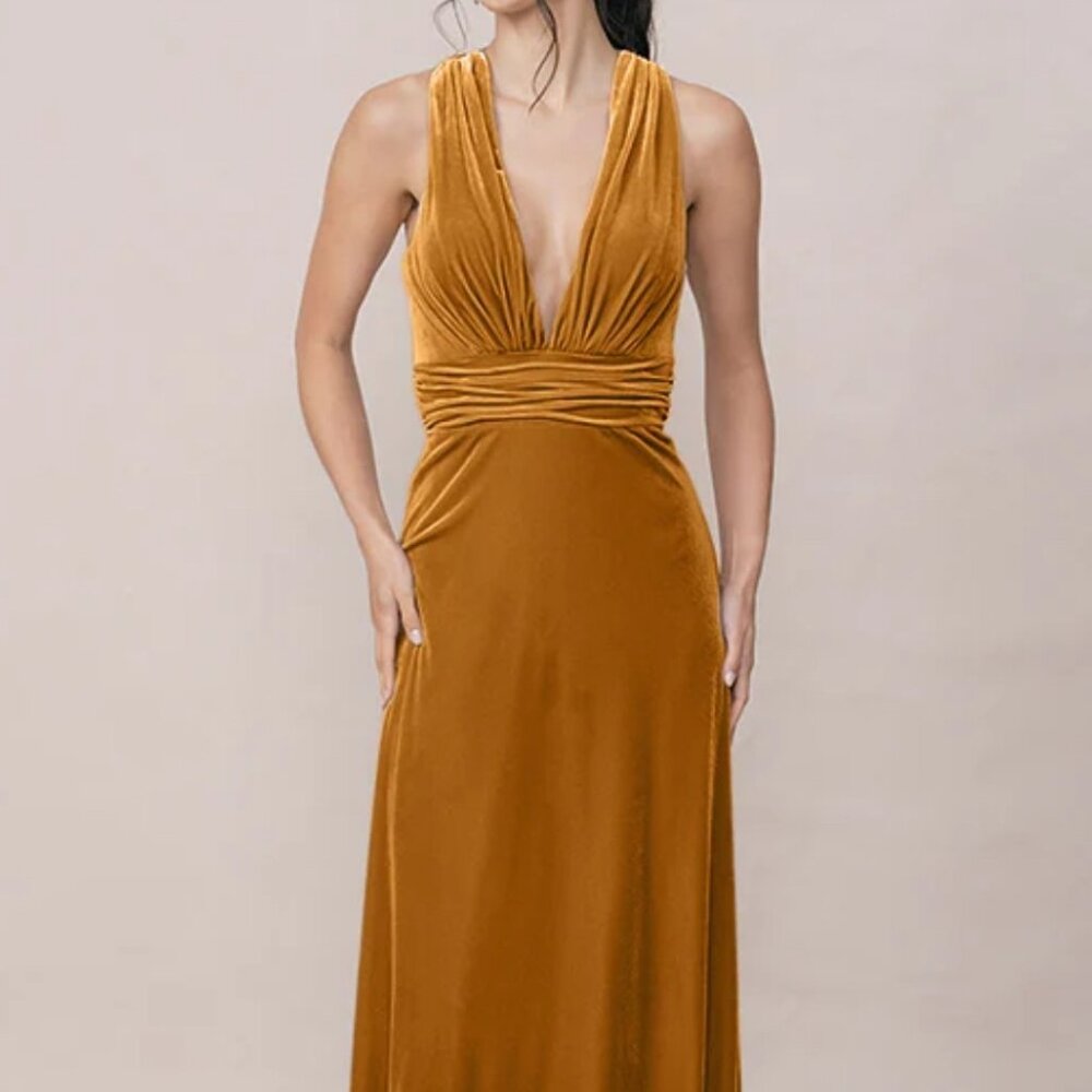 Revelry Dylan Velvet Dress